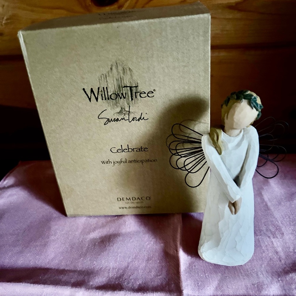 Elegant White Figurine Accent for Home Decor